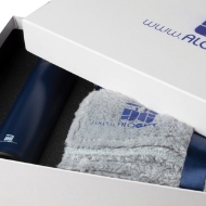 تصویر  پتوی مسافرتی تبلیغاتی