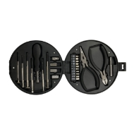 تصویر  جعبه ابزار 24 تکه  مدل تایر قطر 16cm