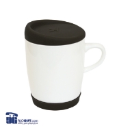 تصویر  ماگ سرامیکی درب سیلیکونی