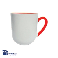 تصویر  ماگ  سرامیکی دسته و داخل رنگی