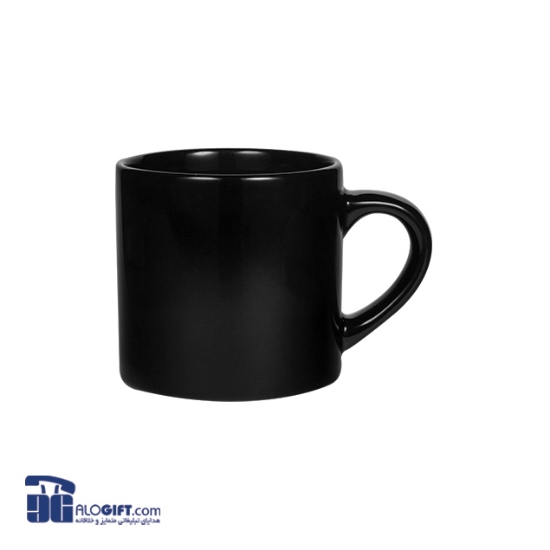 تصویر  فنجان  سرامیکی بدنه مشکی