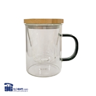 تصویر  لیوان دمنوش درب چوبی 