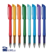 تصویر  خودکار پلاستیکی سرپیچ نقره ای 