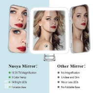 تصویر  آینه آرایشی مسافرتی مدل شارژی برند هیوندایی