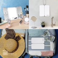 تصویر  آینه آرایشی مسافرتی مدل شارژی برند هیوندایی