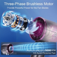 تصویر  پنکه شارژی گازی مدل دستی برند هیوندایی