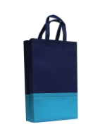 تصویر  ساک دستی تبلیغاتی پارچه ای عمودی ۱۰×۴۰×۳۰ سانتی متر باکس بگ دو تکه