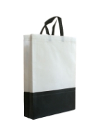 تصویر  ساک دستی تبلیغاتی پارچه ای عمودی ۱۰×۴۰×۳۰ سانتی متر باکس بگ دو تکه