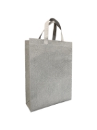 تصویر  ساک دستی تبلیغاتی پارچه ای عمودی ۱۰×۴۰×۳۰ سانتی متر باکس بگ طرح کجراه