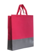 تصویر  ساک دستی تبلیغاتی پارچه ای عمودی 410×45×40 سانتی متر دو تکه