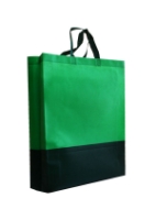 تصویر  ساک دستی تبلیغاتی پارچه ای عمودی 410×45×40 سانتی متر دو تکه