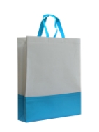 تصویر  ساک دستی تبلیغاتی پارچه ای عمودی 410×45×40 سانتی متر دو تکه