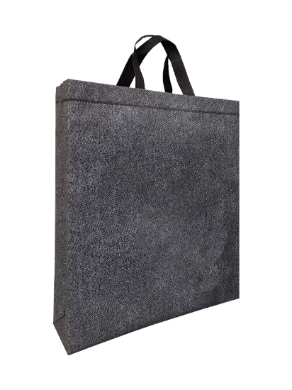 تصویر  ساک دستی تبلیغاتی پارچه ای عمودی ۱۰×۴۵×۴۰ سانتی متر باکس بگ طرح کجراه