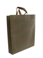 تصویر  ساک دستی تبلیغاتی پارچه ای عمودی ۱۰×۴۵×۴۰ سانتی متر باکس بگ طرح کتان