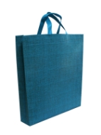 تصویر  ساک دستی تبلیغاتی پارچه ای عمودی ۱۰×۴۵×۴۰ سانتی متر باکس بگ طرح کتان