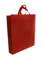 تصویر  ساک دستی تبلیغاتی پارچه ای عمودی ۱۰×۴۵×۴۰ سانتی متر باکس بگ طرح کتان