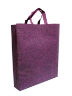 تصویر  ساک دستی تبلیغاتی پارچه ای عمودی ۱۰×۴۵×۴۰ سانتی متر باکس بگ طرح بته جقه