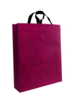 تصویر  ساک دستی تبلیغاتی پارچه ای عمودی ۱۰×۴۵×۴۰ سانتی متر باکس بگ طرح بته جقه