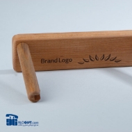 تصویر  ست روميزي چوبي +فلزي تقويم روميزي مدل ديبا