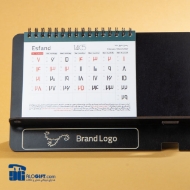 تصویر   تقويم روميزي پايه MDF مدل رستا