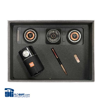 تصویر  ست مدیریتی دیجیتال رزگلد 4تیکه 30/3881 