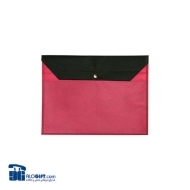 تصویر  پوشه A4 دکمه دار دو رنگ