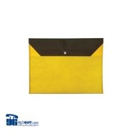 تصویر  پوشه A4 دکمه دار دو رنگ