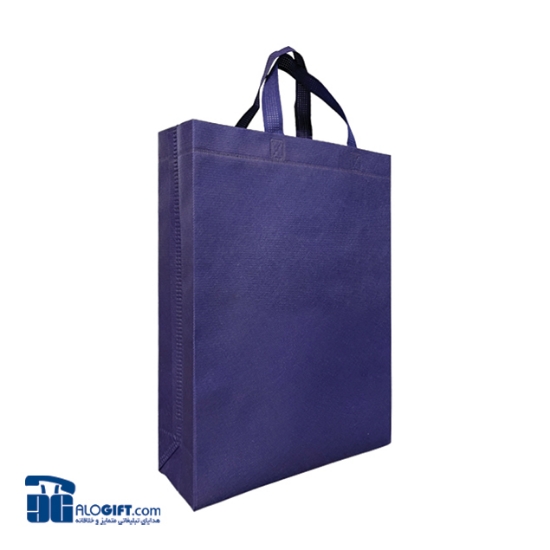 تصویر  ساک دستی تبلیغاتی پارچه ای عمودی ۱۰×۴۰×۳۰ سانتی متر باکس بگ