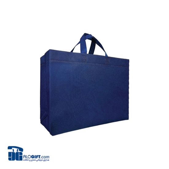 تصویر  ساک دستی تبلیغاتی پارچه ای افقی ۱۲×۳۰×۴۰ سانتی متر باکس بگ