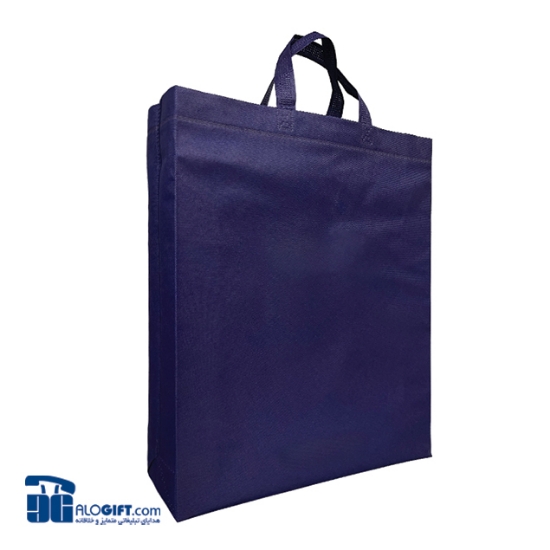 تصویر  ساک دستی تبلیغاتی پارچه ای عمودی ۱۰×۴۵×۴۰ سانتی متر باکس بگ