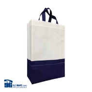 تصویر  ساک دستی تبلیغاتی پارچه ای عمودی ۱۰×۴۰×۳۰ سانتی متر باکس بگ دو تکه