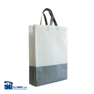 تصویر  ساک دستی تبلیغاتی پارچه ای عمودی ۱۰×۴۰×۳۰ سانتی متر باکس بگ دو تکه