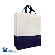 تصویر  ساک دستی تبلیغاتی پارچه ای عمودی 40x45x10  سانتی متر دو تکه