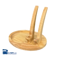 تصویر  استند موبایل رومیزی چوبی