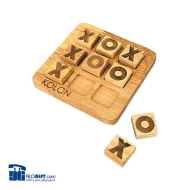 تصویر  بازی فکری دوز xo چوبی 